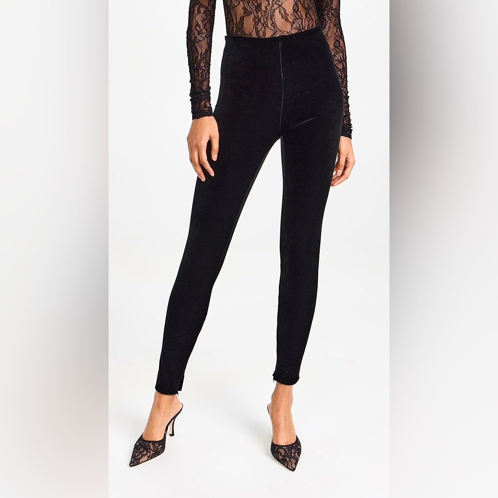LOFT Petite Velvet Leggings size XS